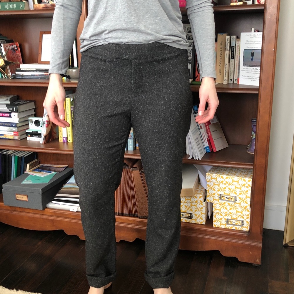 Merona Fit 2 Dress Pants Dark Gray size 10